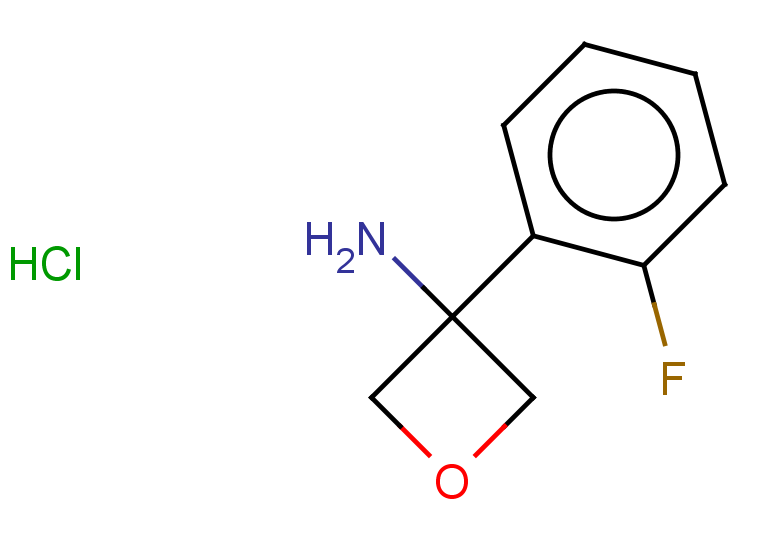 3-(2-fluorophenyl)oxetan-3-amine hydrochloride