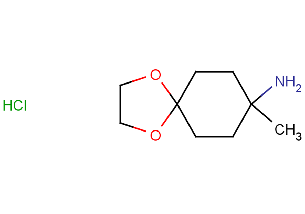 8-methyl-1,4-dioxaspiro[4.5]decan-8-amine hydrochloride