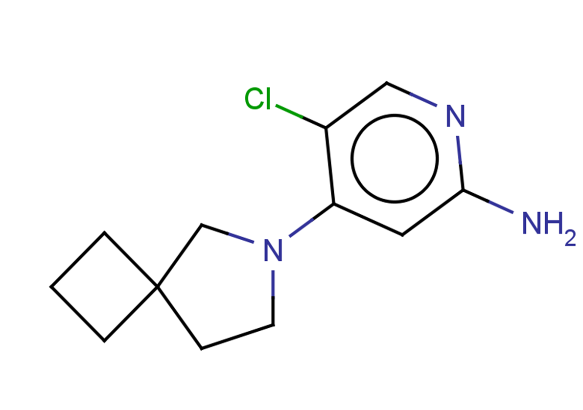 5-chloro-4-(6-azaspiro[3.4]octan-6-yl)pyridin-2-amine