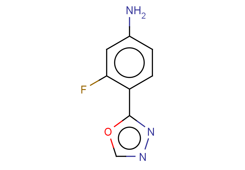 3-fluoro-4-(1,3,4-oxadiazol-2-yl)aniline