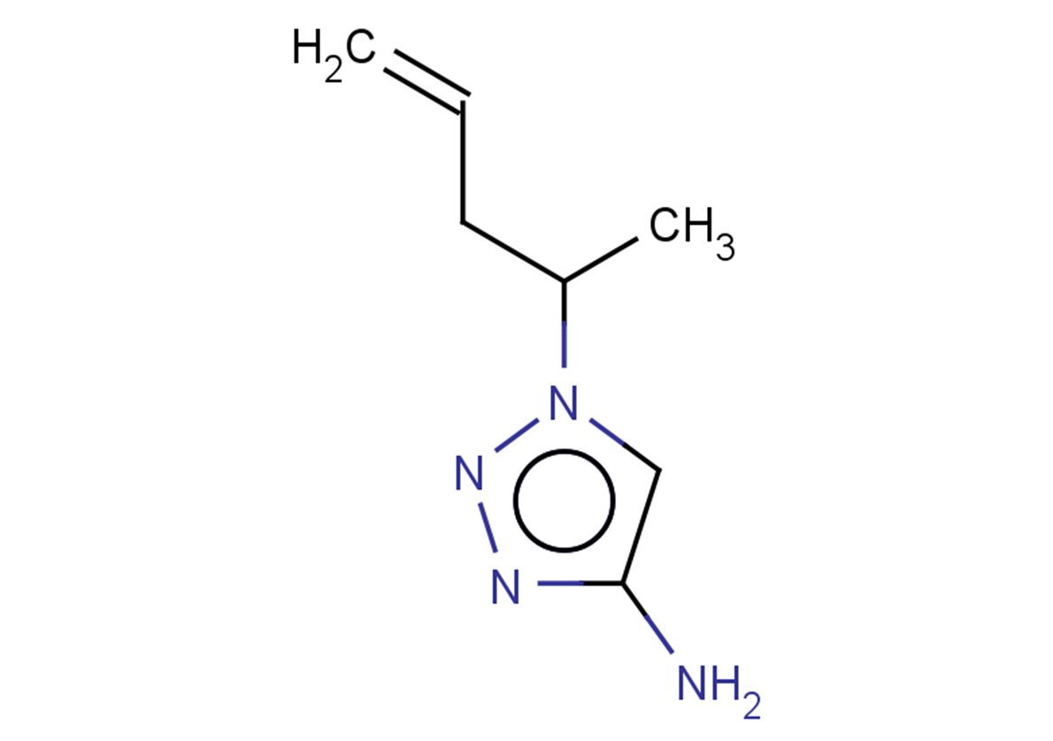 1-(pent-4-en-2-yl)-1H-1,2,3-triazol-4-amine