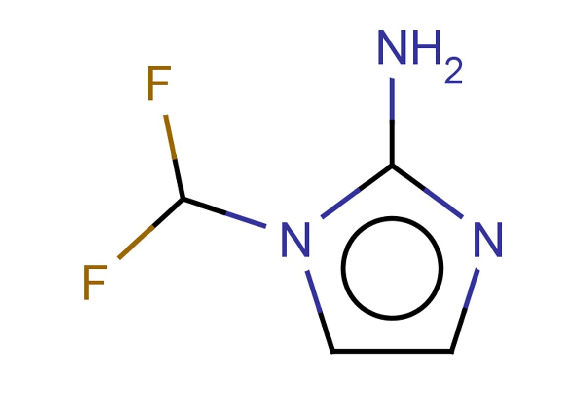 1-(difluoromethyl)-1H-imidazol-2-amine