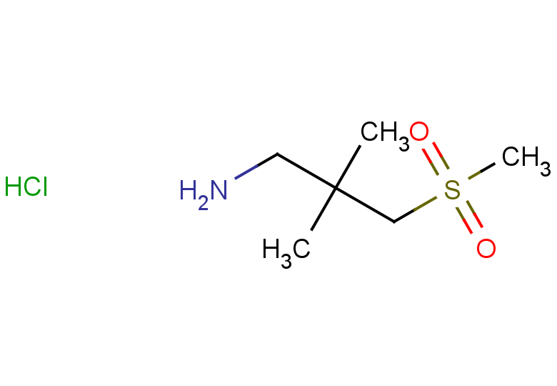 3-methanesulfonyl-2,2-dimethylpropan-1-amine hydrochloride