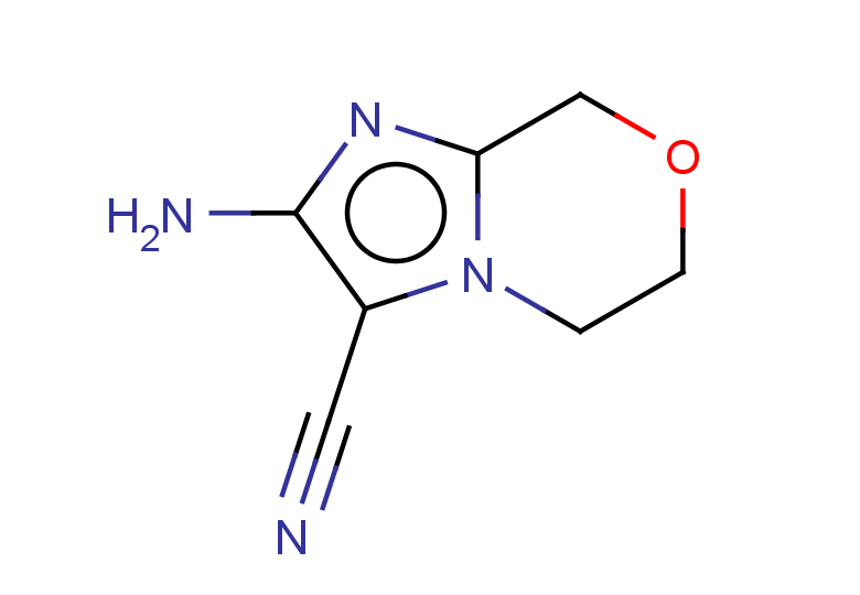 2-amino-5H,6H,8H-imidazo[2,1-c][1,4]oxazine-3-carbonitrile