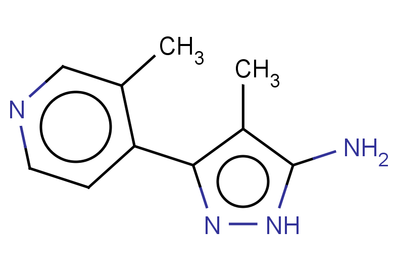 4-methyl-3-(3-methylpyridin-4-yl)-1H-pyrazol-5-amine