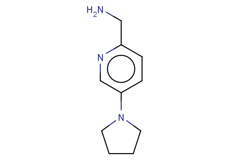 [5-(pyrrolidin-1-yl)pyridin-2-yl]methanamine