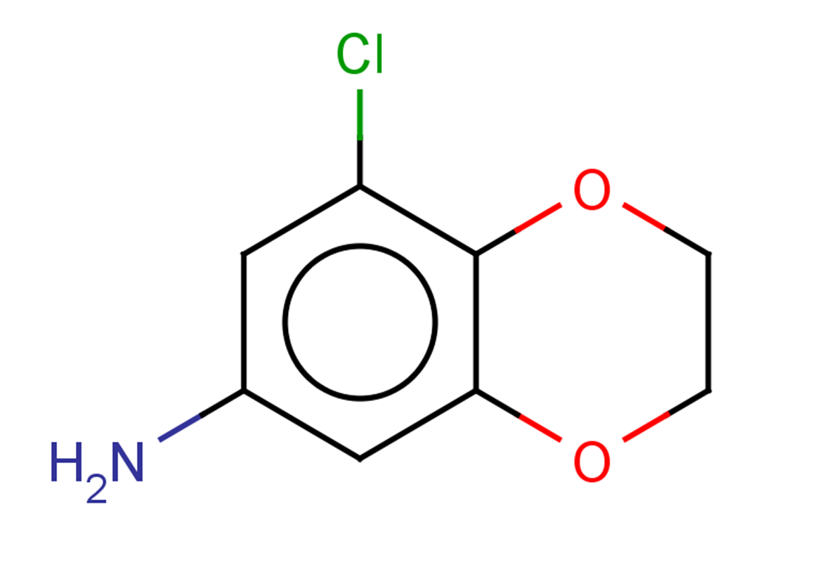 8-chloro-2,3-dihydro-1,4-benzodioxin-6-amine