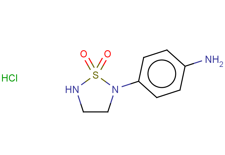 2-(4-aminophenyl)-1lambda6,2,5-thiadiazolidine-1,1-dione hydrochloride