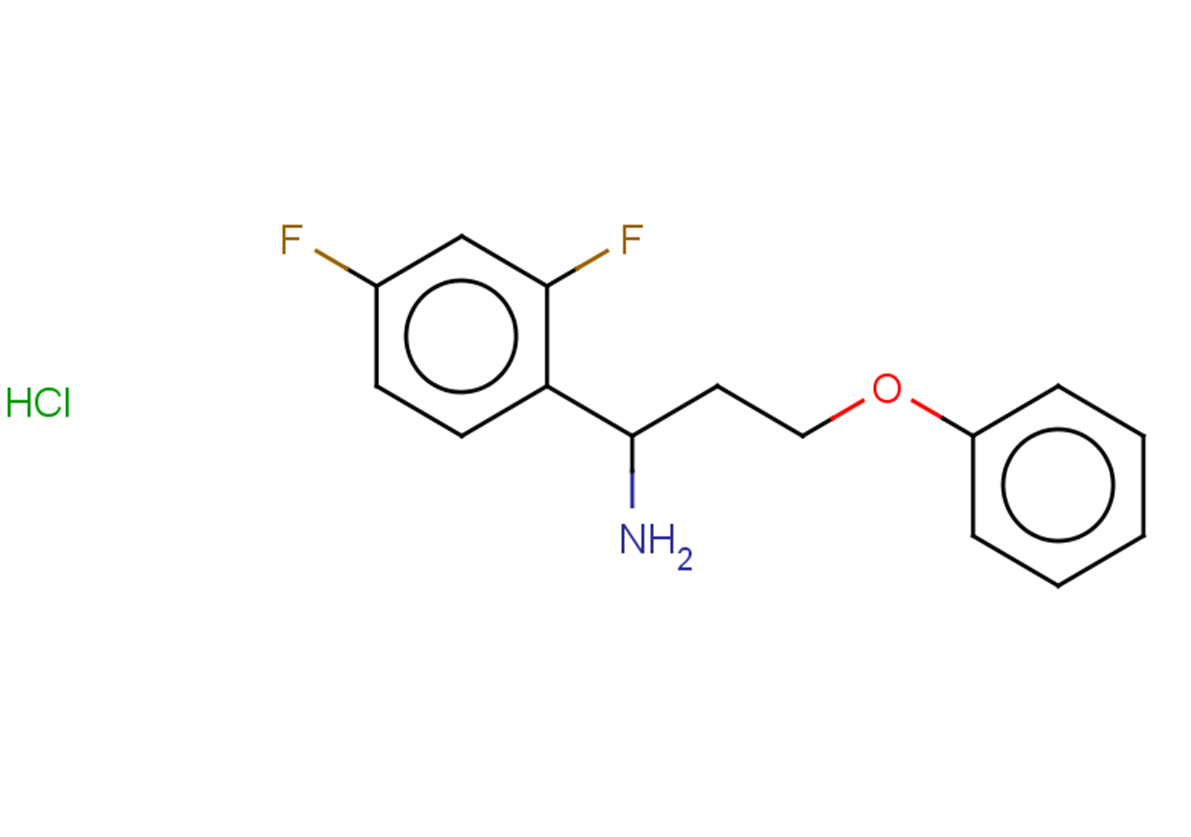 1-(2,4-difluorophenyl)-3-phenoxypropan-1-amine hydrochloride