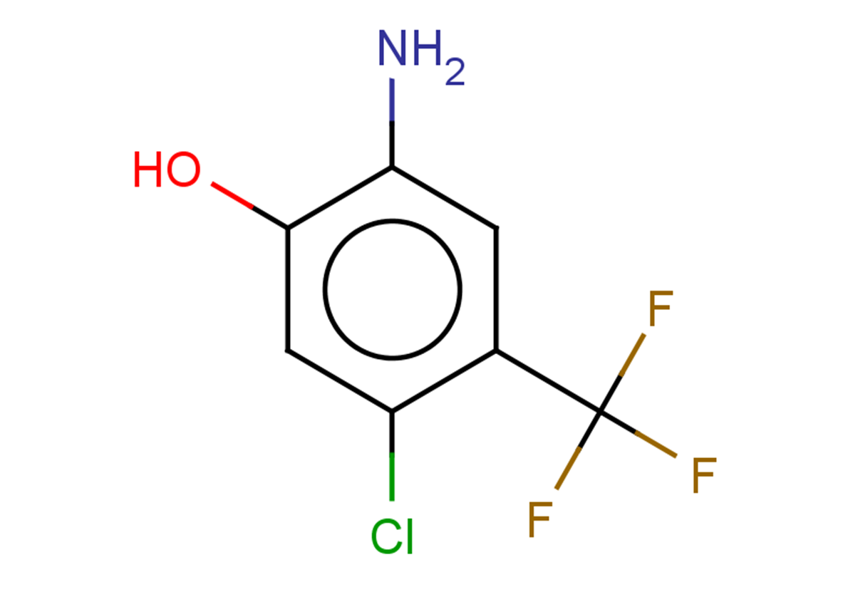 2-amino-5-chloro-4-(trifluoromethyl)phenol