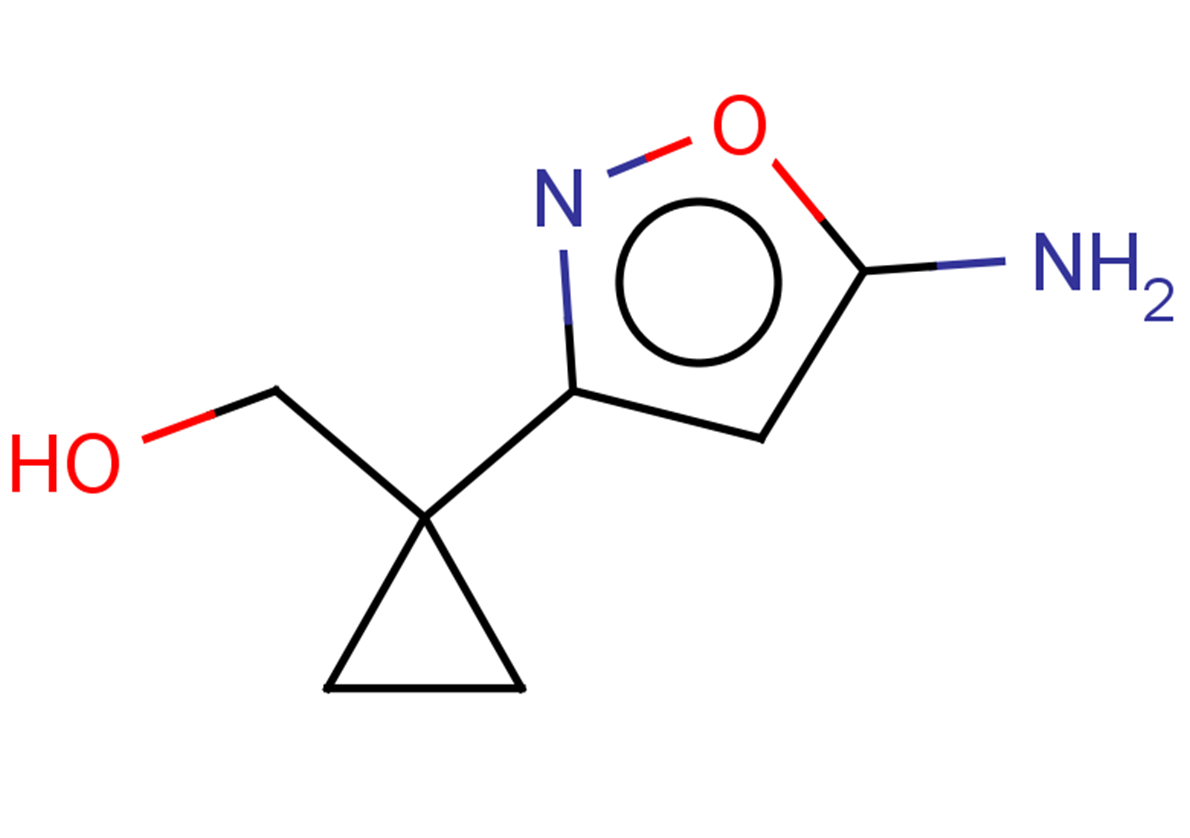 [1-(5-amino-1,2-oxazol-3-yl)cyclopropyl]methanol