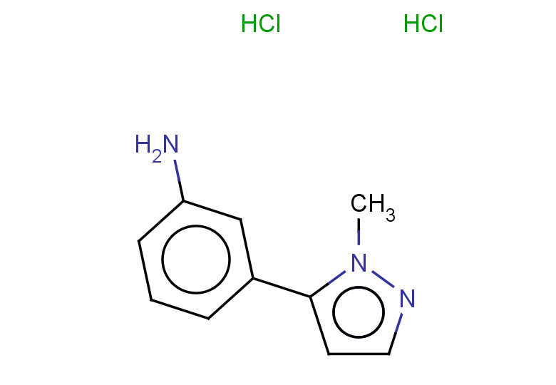 3-(1-methyl-1H-pyrazol-5-yl)aniline dihydrochloride