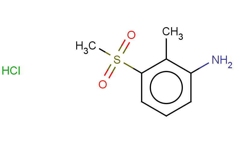 3-methanesulfonyl-2-methylaniline hydrochloride