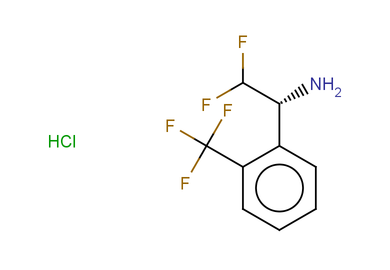 (1R)-2,2-difluoro-1-[2-(trifluoromethyl)phenyl]ethan-1-amine hydrochloride