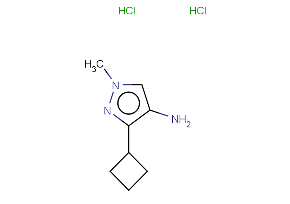 3-cyclobutyl-1-methyl-1H-pyrazol-4-amine dihydrochloride