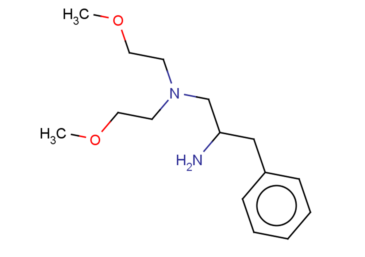 (2-amino-3-phenylpropyl)bis(2-methoxyethyl)amine