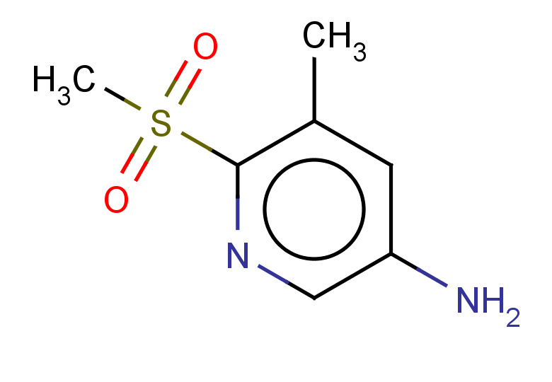 5-methyl-6-(methylsulfonyl)pyridin-3-amine