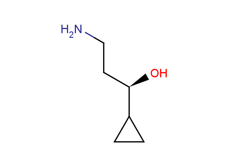 (1R)-3-amino-1-cyclopropylpropan-1-ol