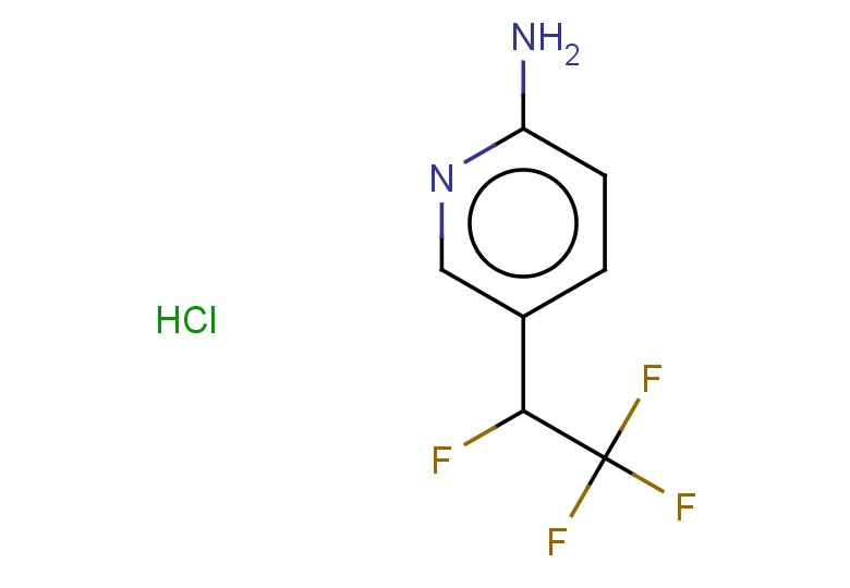5-(1,2,2,2-tetrafluoroethyl)pyridin-2-amine hydrochloride