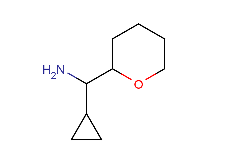 cyclopropyl(oxan-2-yl)methanamine
