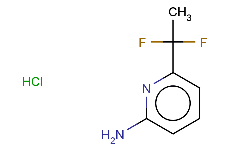 6-(1,1-difluoroethyl)pyridin-2-amine hydrochloride
