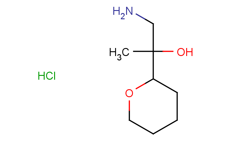 1-amino-2-(oxan-2-yl)propan-2-ol hydrochloride