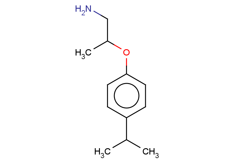 1-[(1-aminopropan-2-yl)oxy]-4-(propan-2-yl)benzene