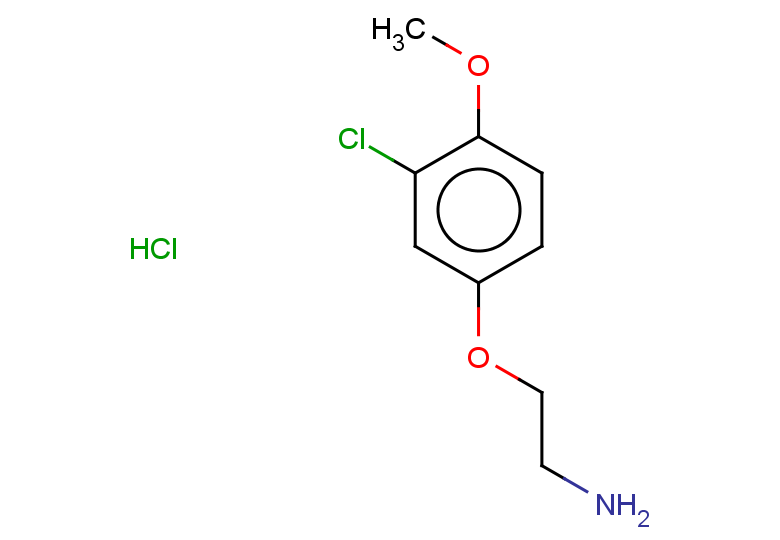 2-(3-chloro-4-methoxyphenoxy)ethan-1-amine hydrochloride