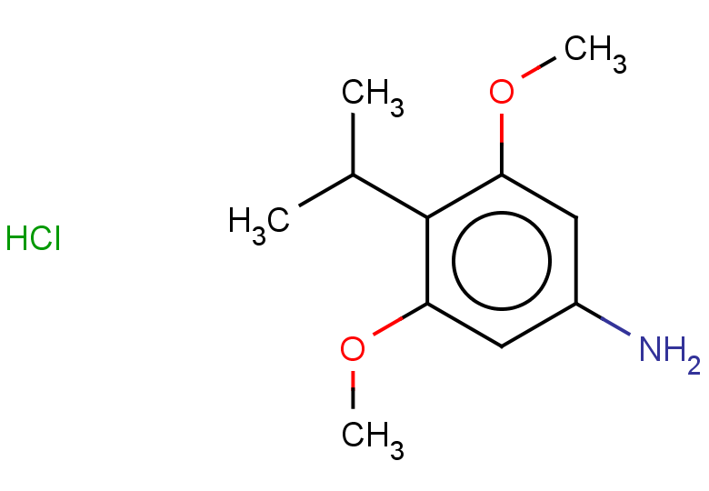 3,5-dimethoxy-4-(propan-2-yl)aniline hydrochloride