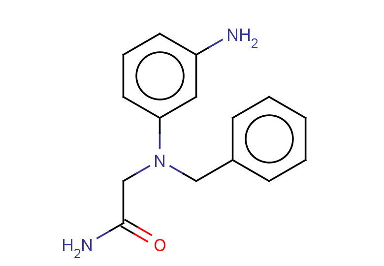 2-[(3-aminophenyl)(benzyl)amino]acetamide