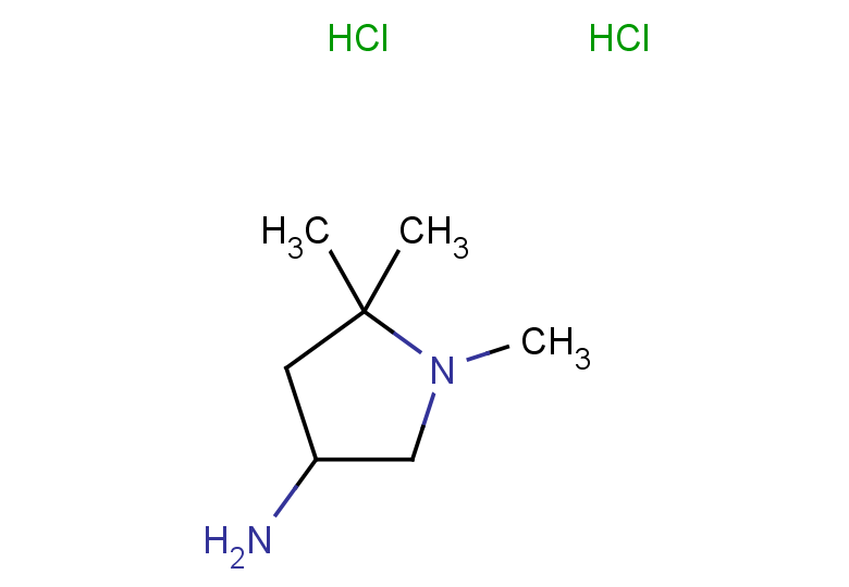 1,5,5-trimethylpyrrolidin-3-amine dihydrochloride