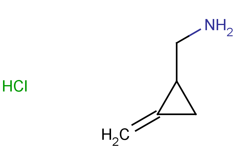 (2-methylidenecyclopropyl)methanamine hydrochloride