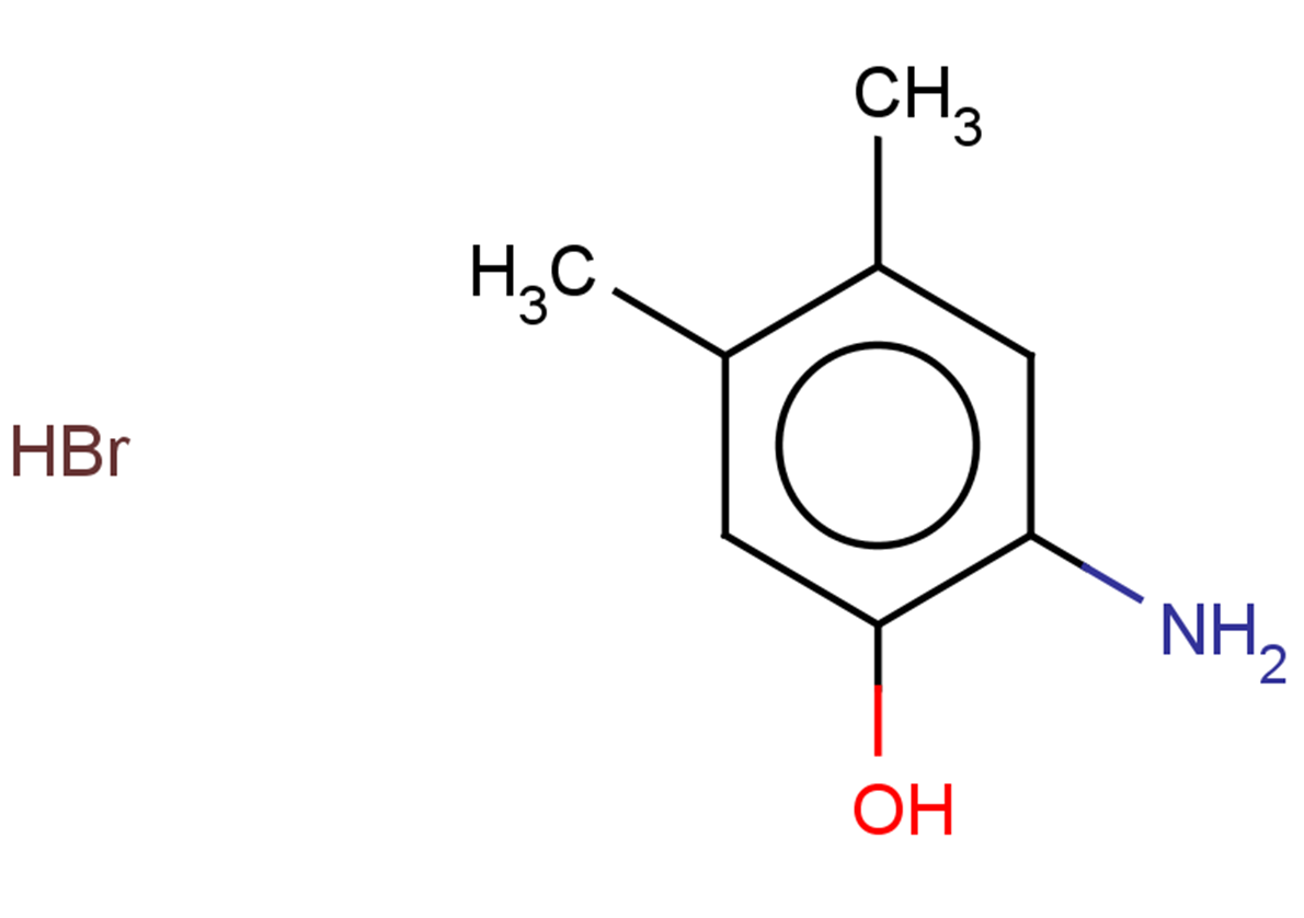 2-amino-4,5-dimethylphenol hydrobromide