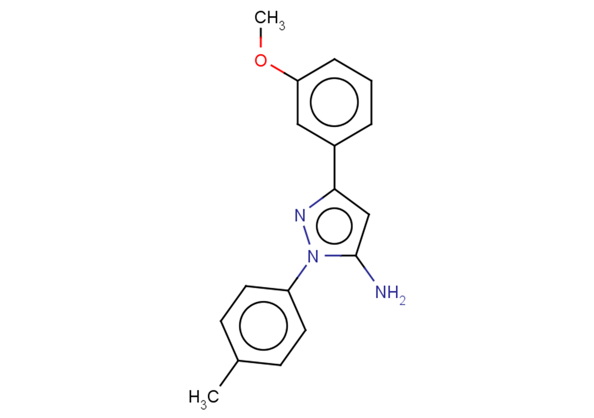 3-(3-methoxyphenyl)-1-(4-methylphenyl)-1H-pyrazol-5-amine