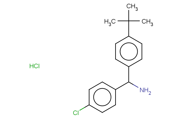 (4-tert-butylphenyl)(4-chlorophenyl)methanamine hydrochloride