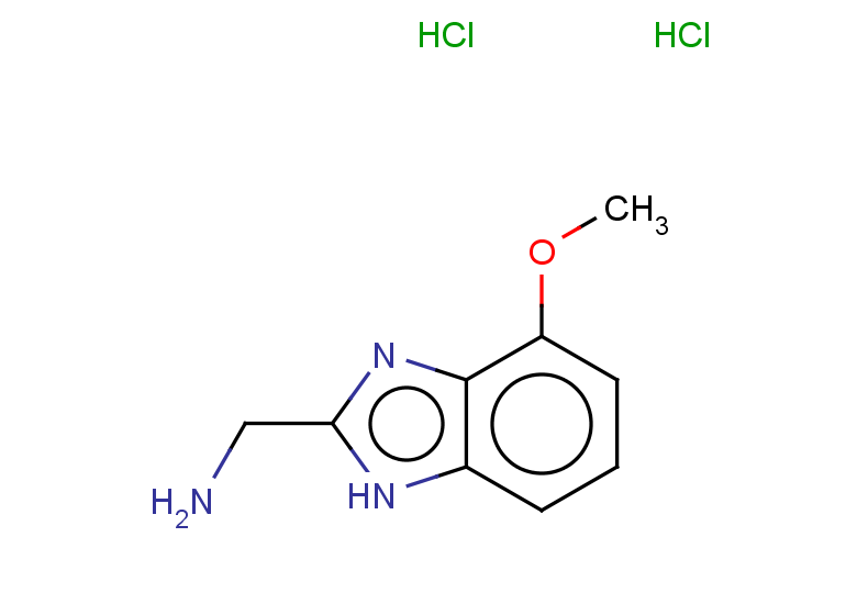 (4-methoxy-1H-1,3-benzodiazol-2-yl)methanamine dihydrochloride