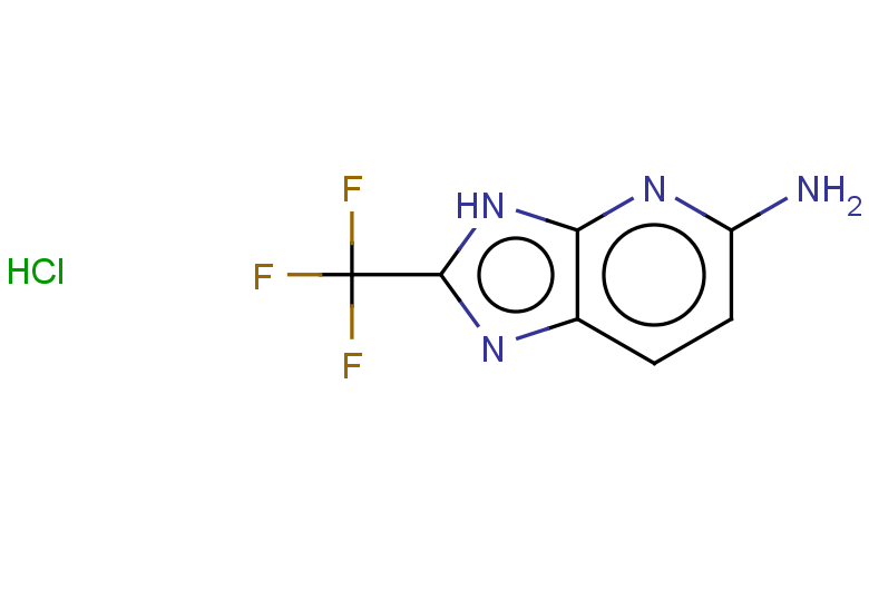 2-(trifluoromethyl)-3H-imidazo[4,5-b]pyridin-5-amine hydrochloride