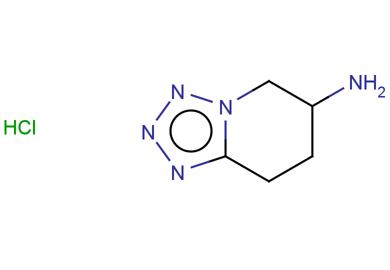 5H,6H,7H,8H-[1,2,3,4]tetrazolo[1,5-a]pyridin-6-amine hydrochloride