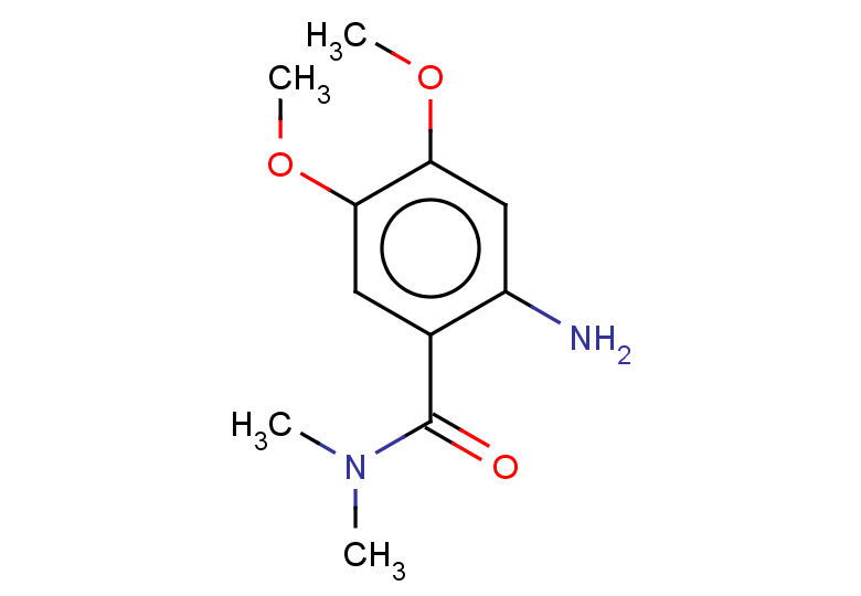 2-amino-4,5-dimethoxy-N,N-dimethylbenzamide