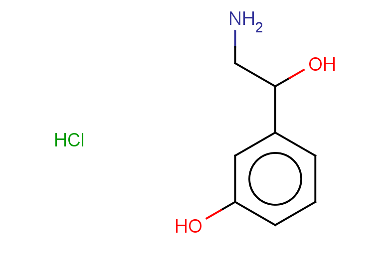 3-(2-amino-1-hydroxyethyl)phenol hydrochloride