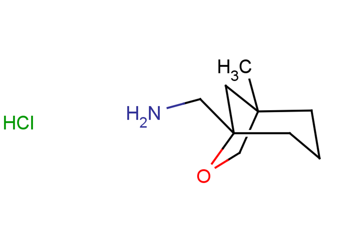 {1-methyl-6-oxabicyclo[3.2.1]octan-5-yl}methanamine hydrochloride