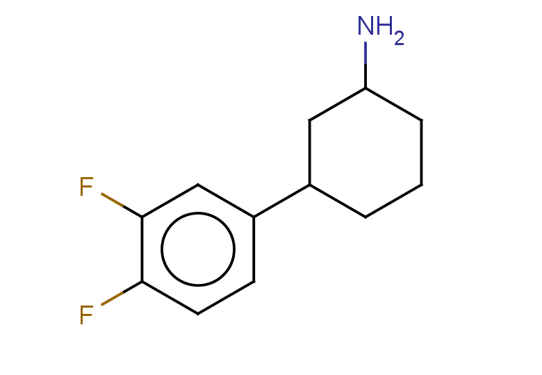 3-(3,4-difluorophenyl)cyclohexan-1-amine, Mixture of diastereomers