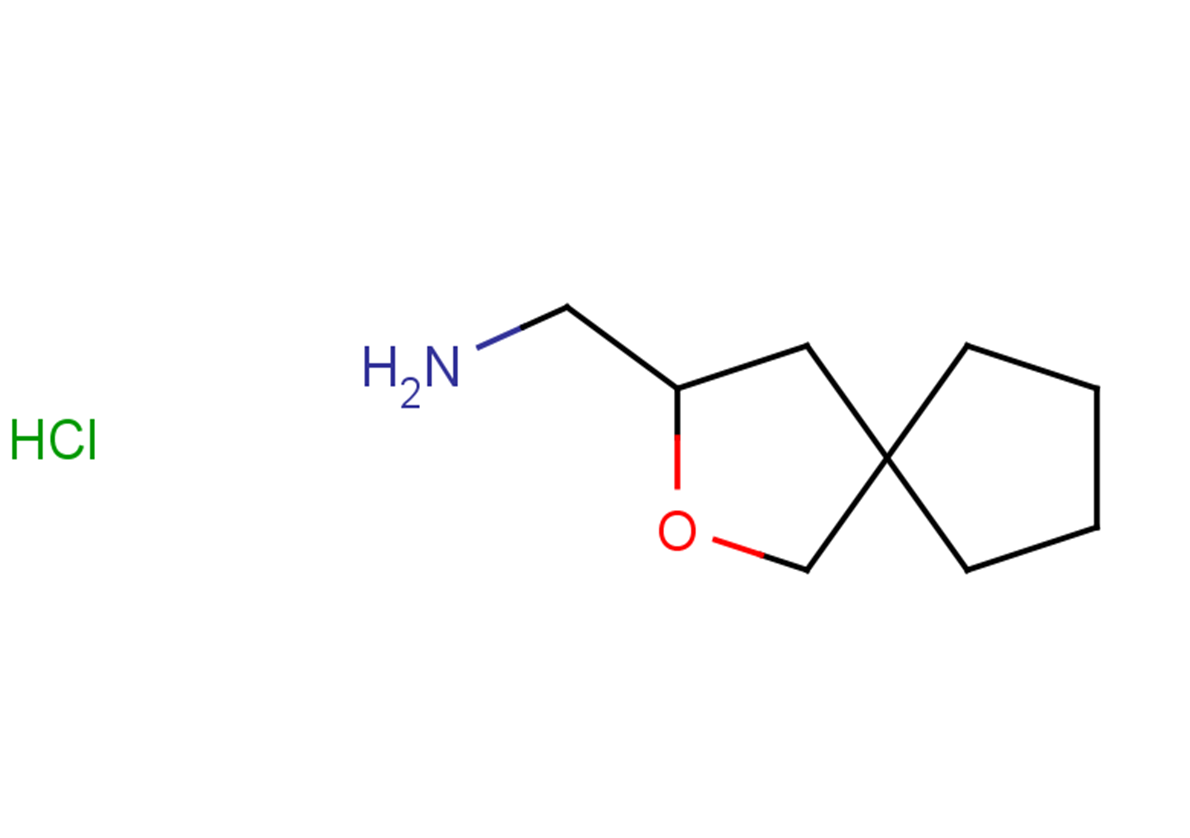 1-{2-oxaspiro[4.4]nonan-3-yl}methanamine hydrochloride