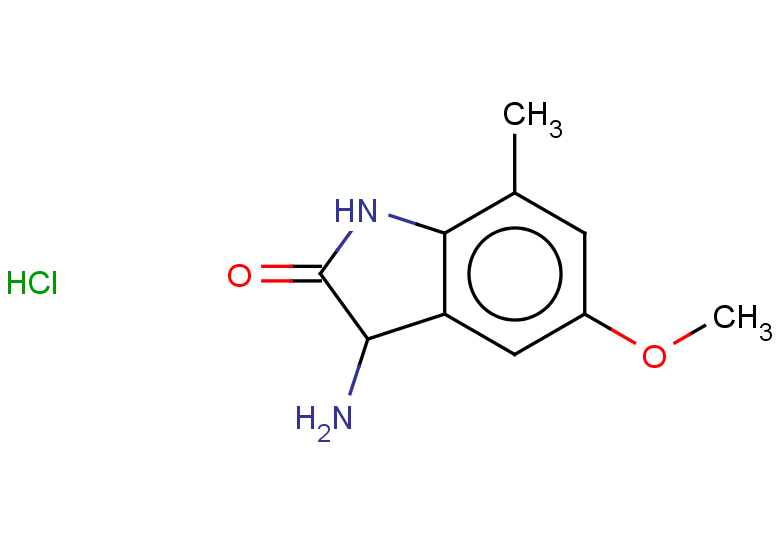 3-amino-5-methoxy-7-methyl-2,3-dihydro-1H-indol-2-one hydrochloride