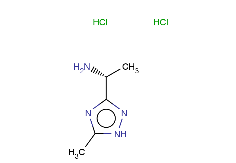 (1R)-1-(5-methyl-1H-1,2,4-triazol-3-yl)ethan-1-amine dihydrochloride