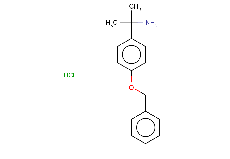 2-[4-(benzyloxy)phenyl]propan-2-amine hydrochloride
