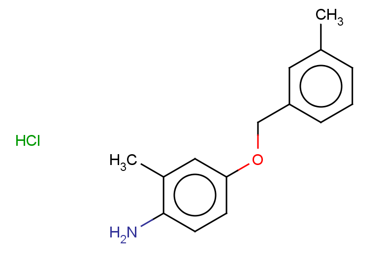 2-methyl-4-[(3-methylphenyl)methoxy]aniline hydrochloride