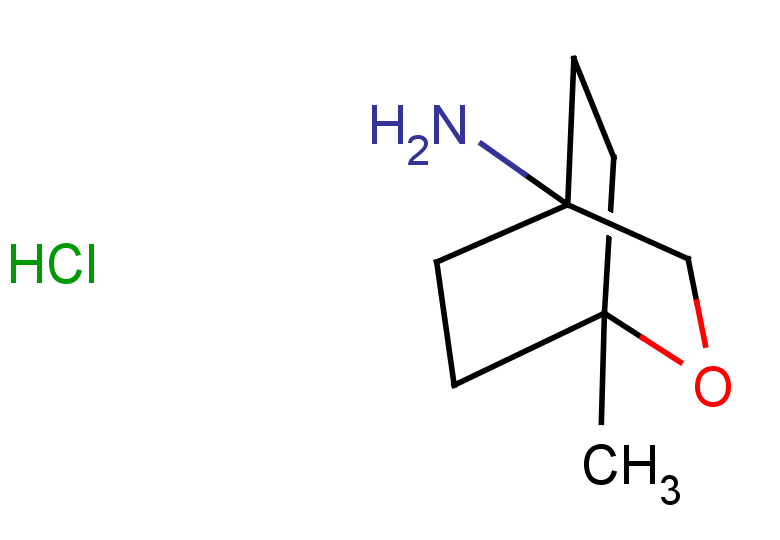 1-methyl-2-oxabicyclo[2.2.2]octan-4-amine hydrochloride