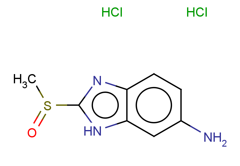 2-methanesulfinyl-1H-1,3-benzodiazol-6-amine dihydrochloride