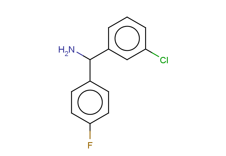 (3-chlorophenyl)(4-fluorophenyl)methanamine